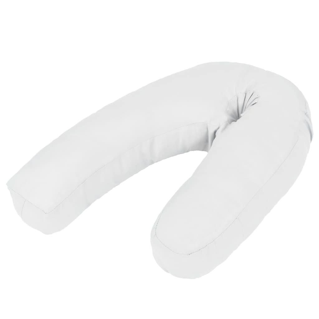 vidaXL Schwangerschaftskissen J-förmig 54x(36-43) cm