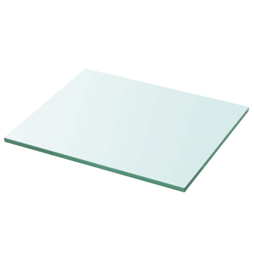 vidaXL Regalboden Glas Transparent 30x25 cm