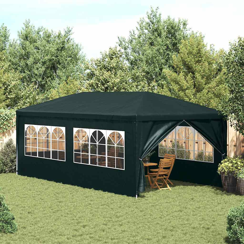 vidaXL Partyzelt 3x6 m Grün