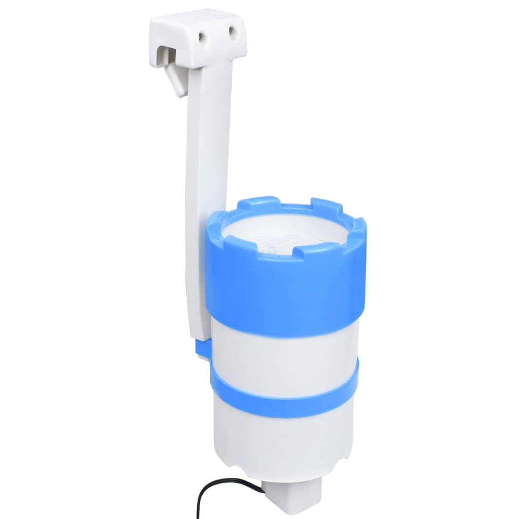 vidaXL Pool Einhängeskimmer und Pumpe mit Adapter 16 cm Kunststoff
