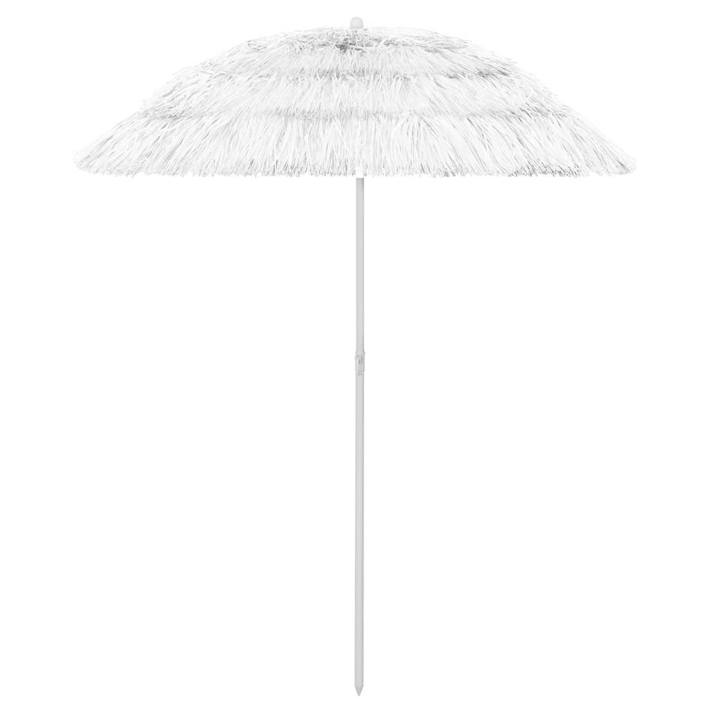 vidaXL Sonnenschirm Hawaii Weiß 180 cm