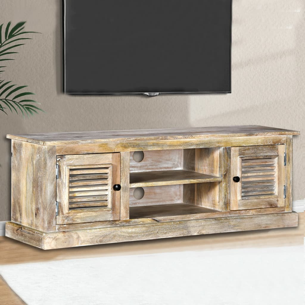 vidaXL TV-Schrank Massivholz Mango