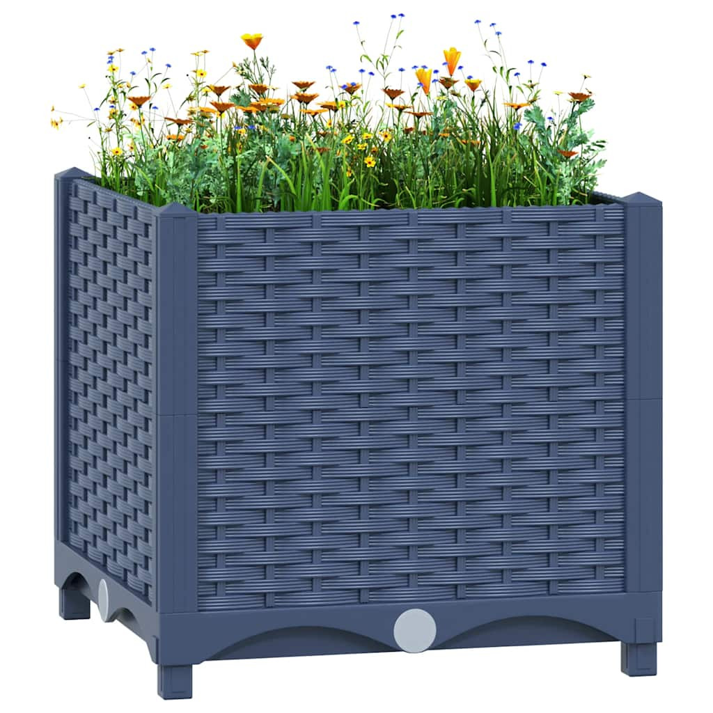 vidaXL Hochbeet 40x40x38 cm Polypropylen