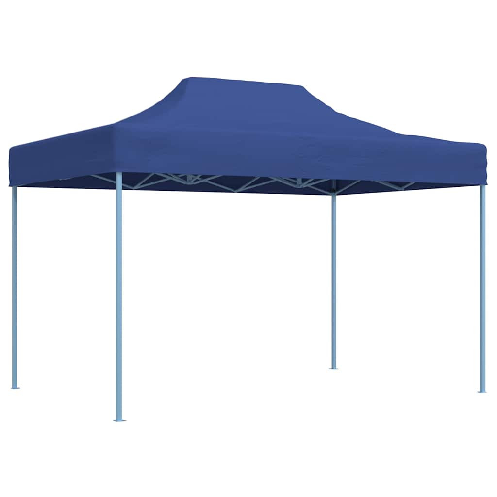 vidaXL Partyzelte 17 pcs Blau mit blauem Rahmen Oxford-Stoff
