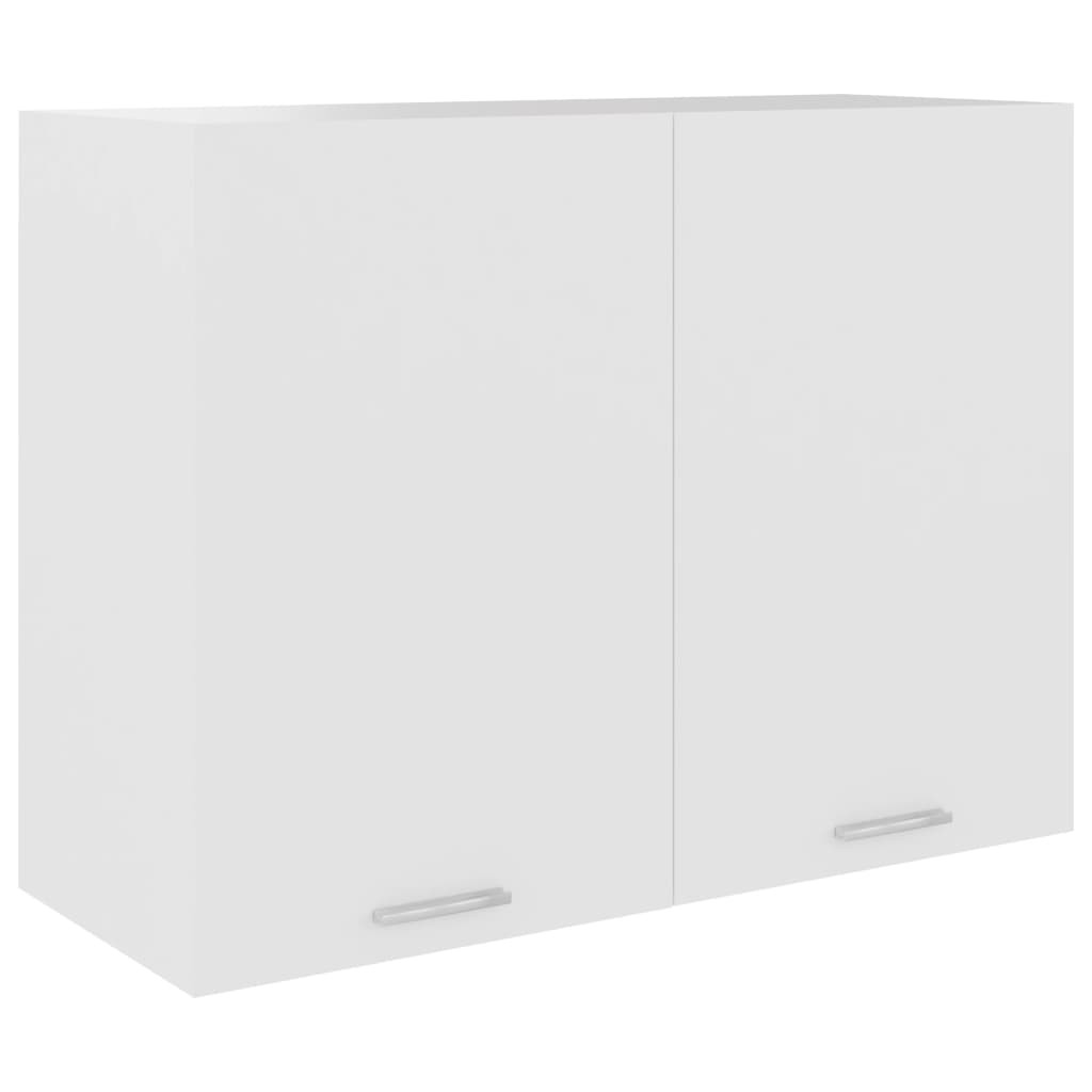 vidaXL Hängeschrank Lyon Weiß 80x31x60 cm Holzwerkstoff