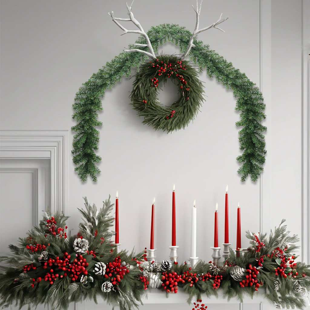 vidaXL Weihnachtsgirlande PVC 20 m