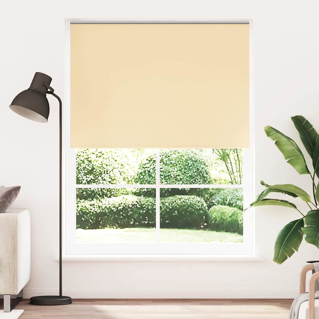 vidaXL Verdunkelungsrollo 164,4 x 230 cm, Stoffbreite 160 cm, Beige