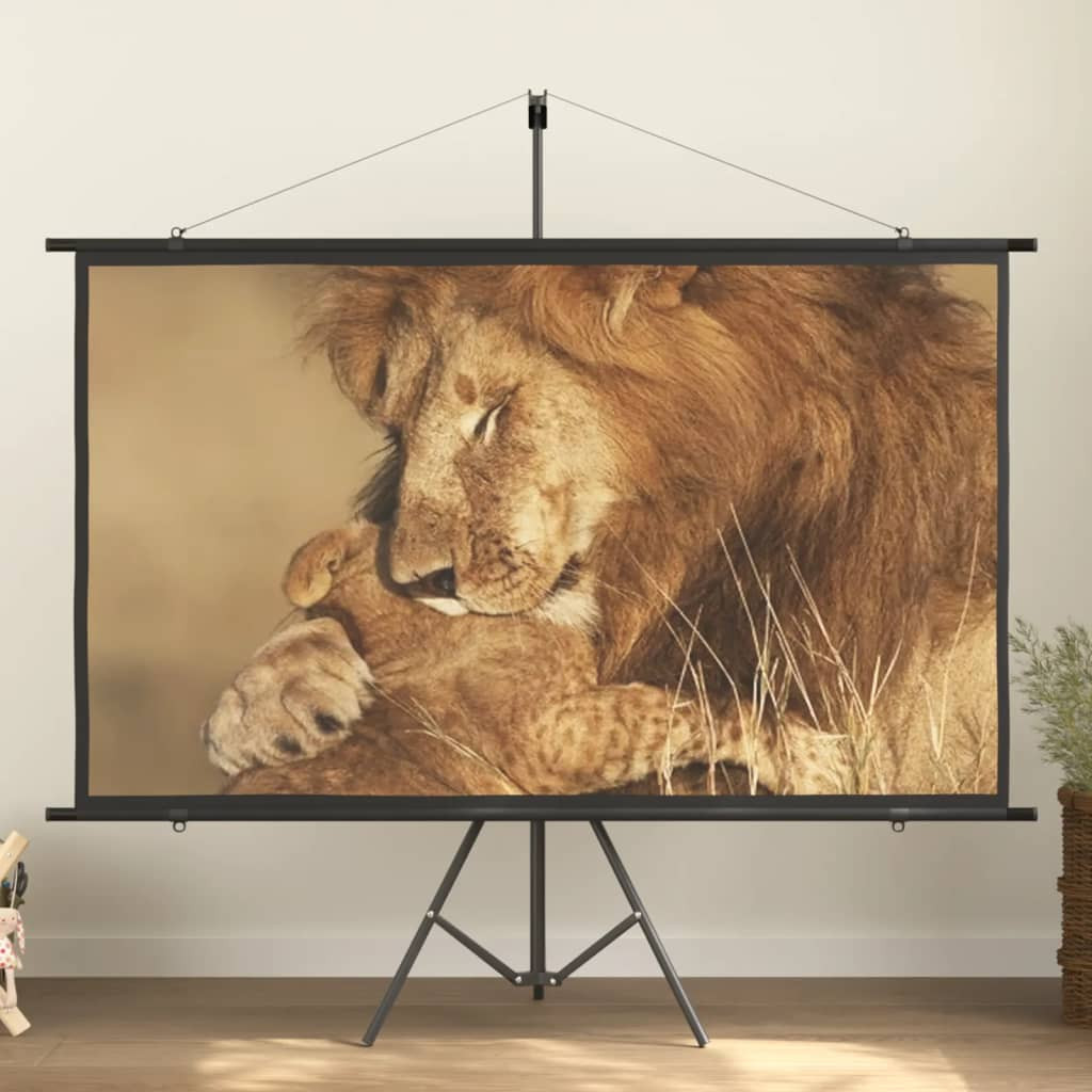 vidaXL Beamer Leinwand 84" 16:9