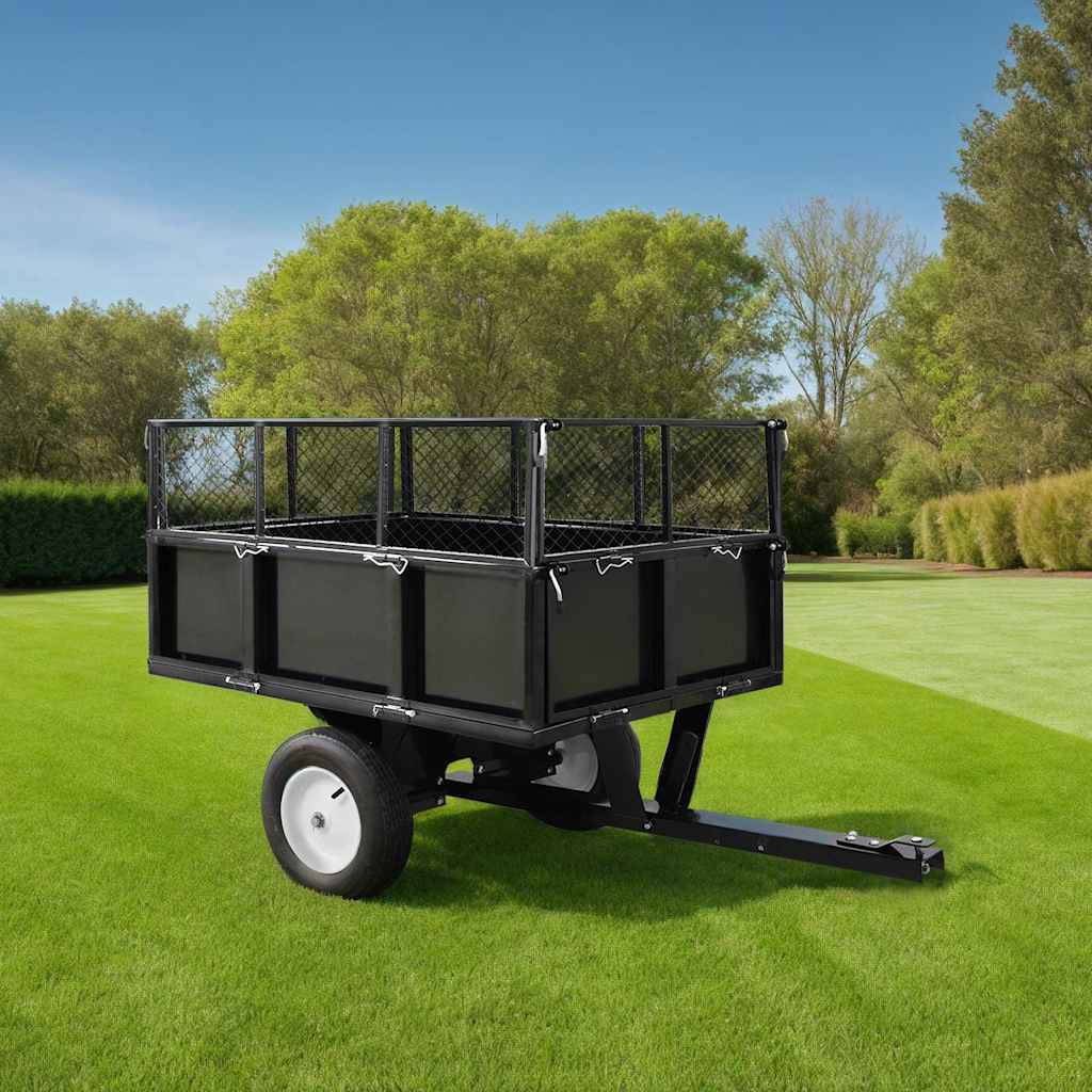 vidaXL Kippanhänger für Rasenmäher 300 kg Last