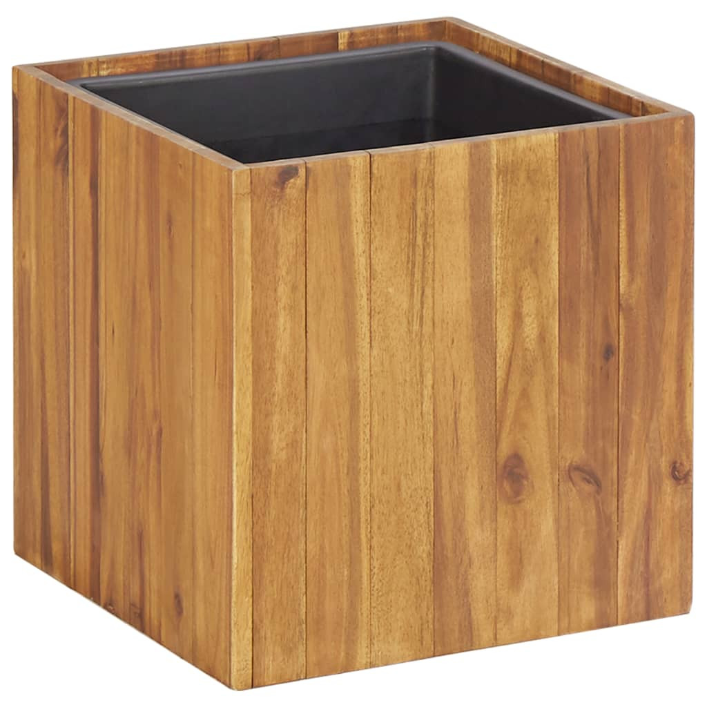 vidaXL Garten-Hochbeet 33,5×33,5×33,5 cm Massivholz Akazie