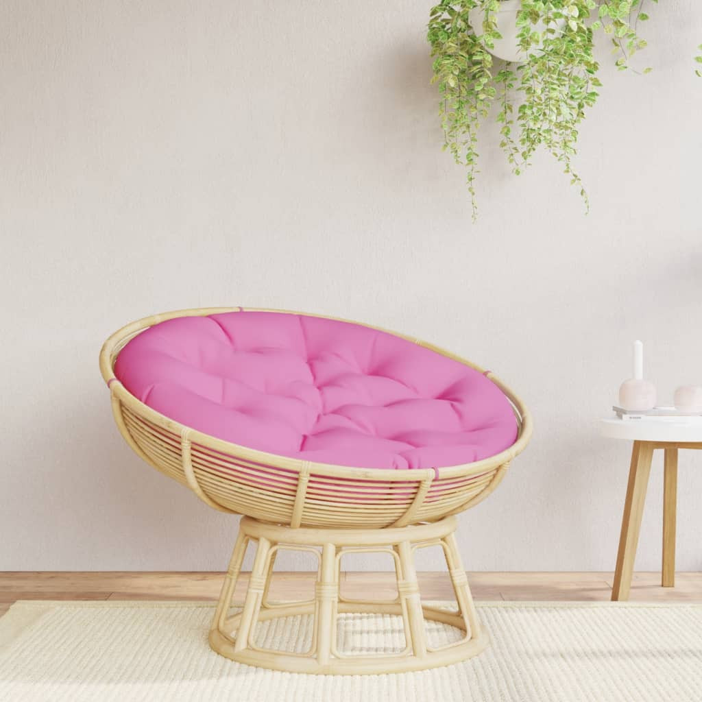 vidaXL Kissen Rund Rosa Ø 100x11 cm Oxford-Gewebe