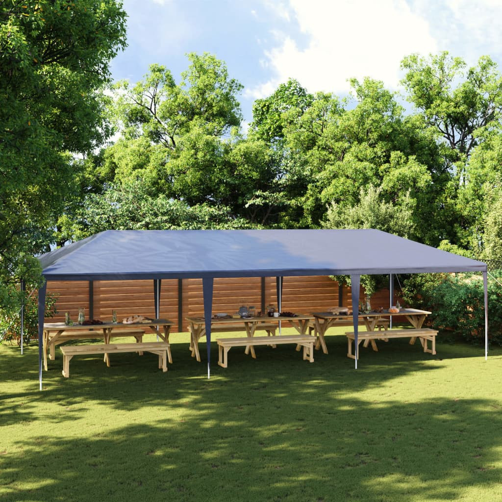 vidaXL Partyzelt 4x9 m Blau