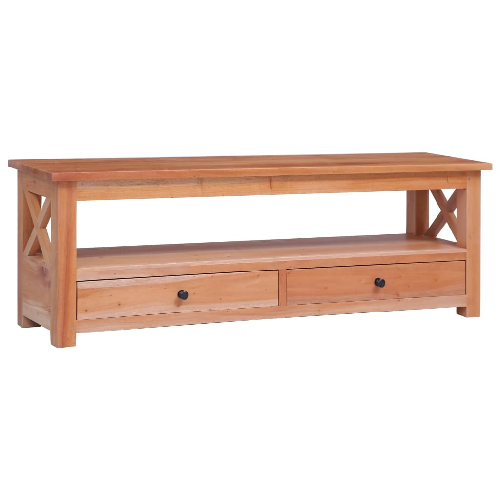 vidaXL TV-Schrank 120 x 30 x 40 cm Massivholz Mahagoni