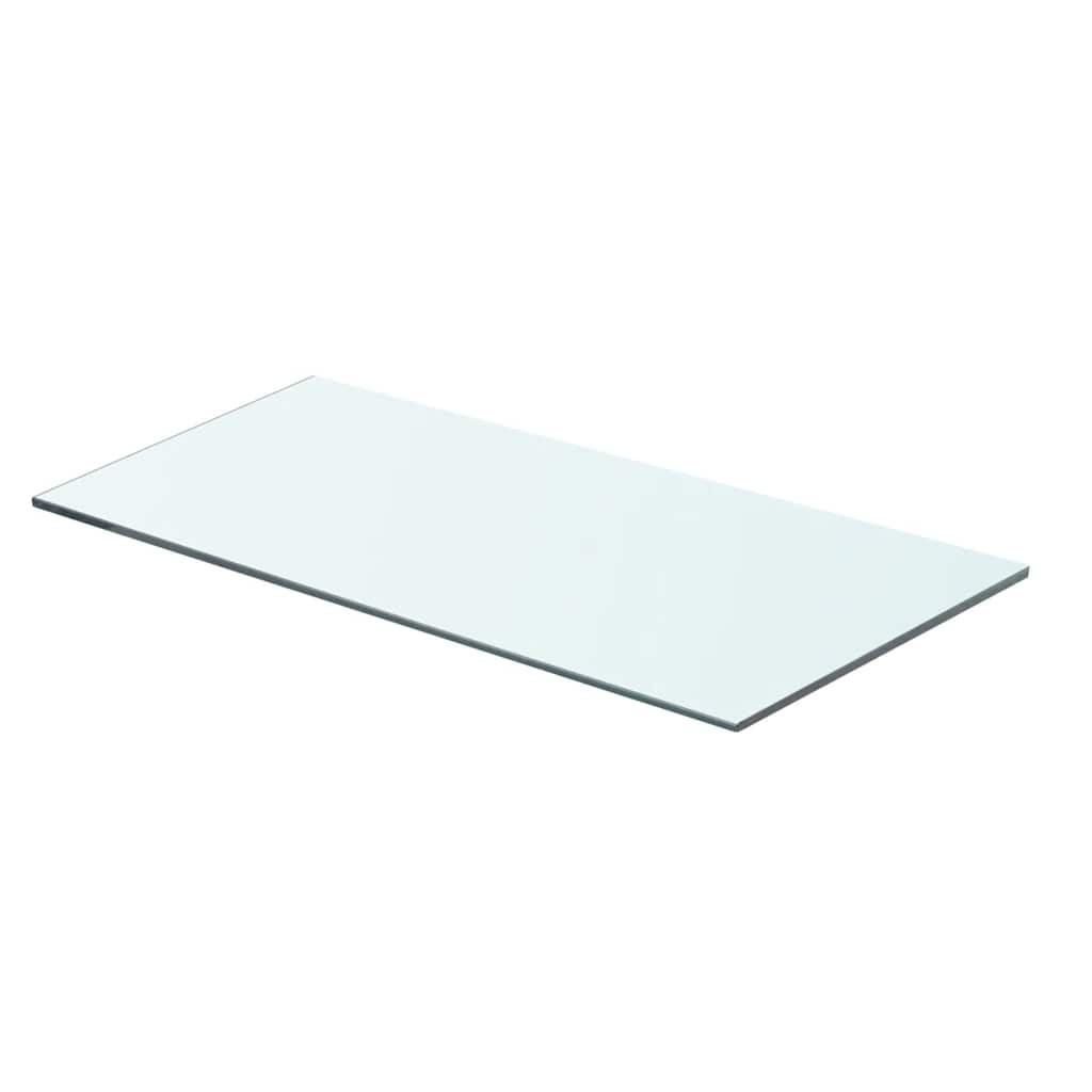 vidaXL Regalboden Glas Transparent 60x25 cm