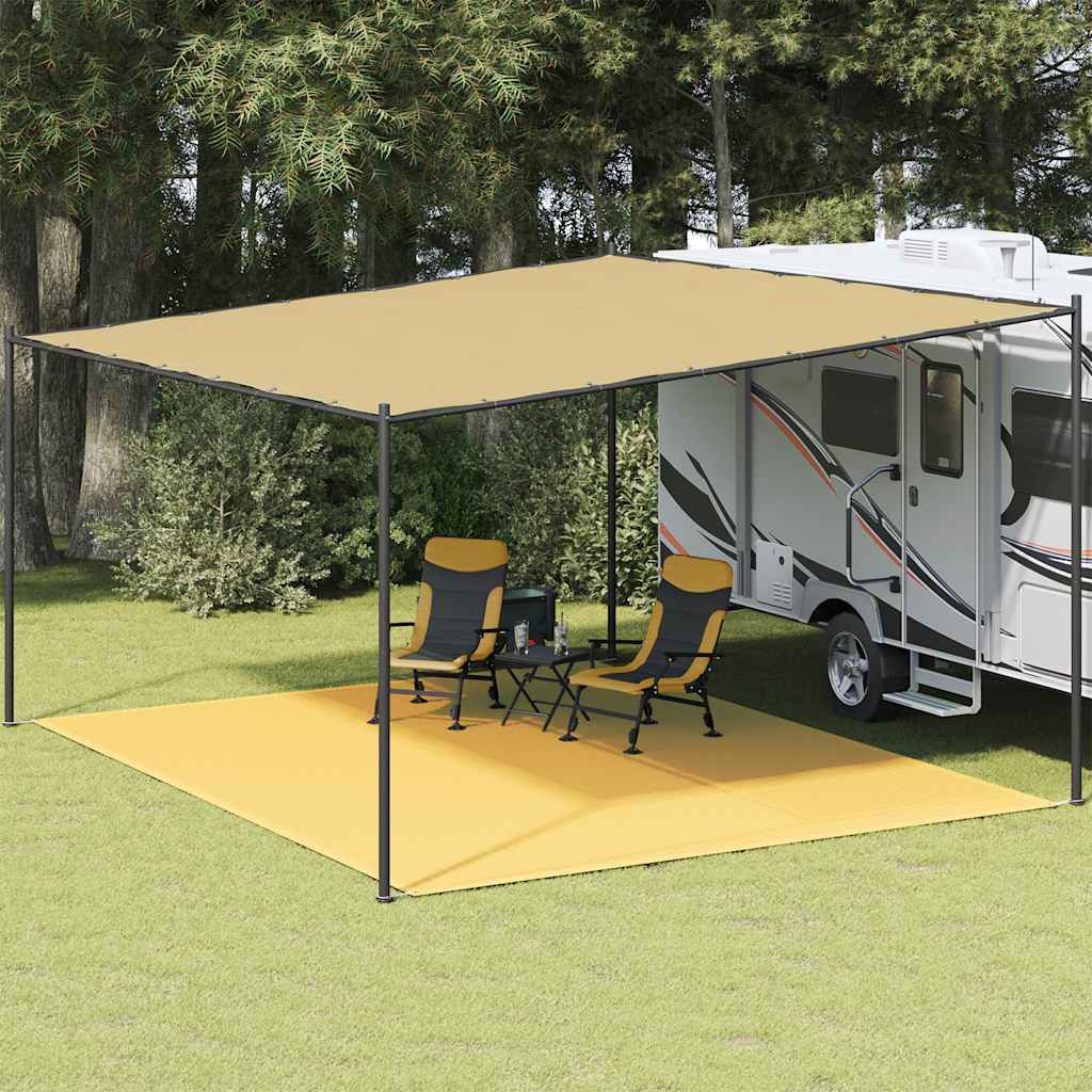 vidaXL Zeltteppich 400x500 cm Beige