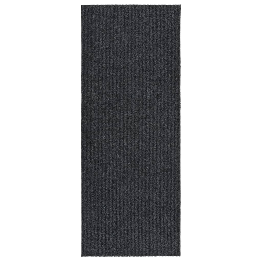 vidaXL Schmutzfangläufer 100x250 cm Anthrazit