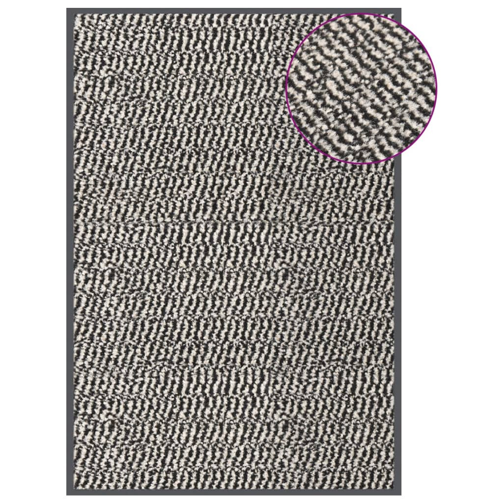 vidaXL Fußmatte getuftet 60x90 cm Hellbraun