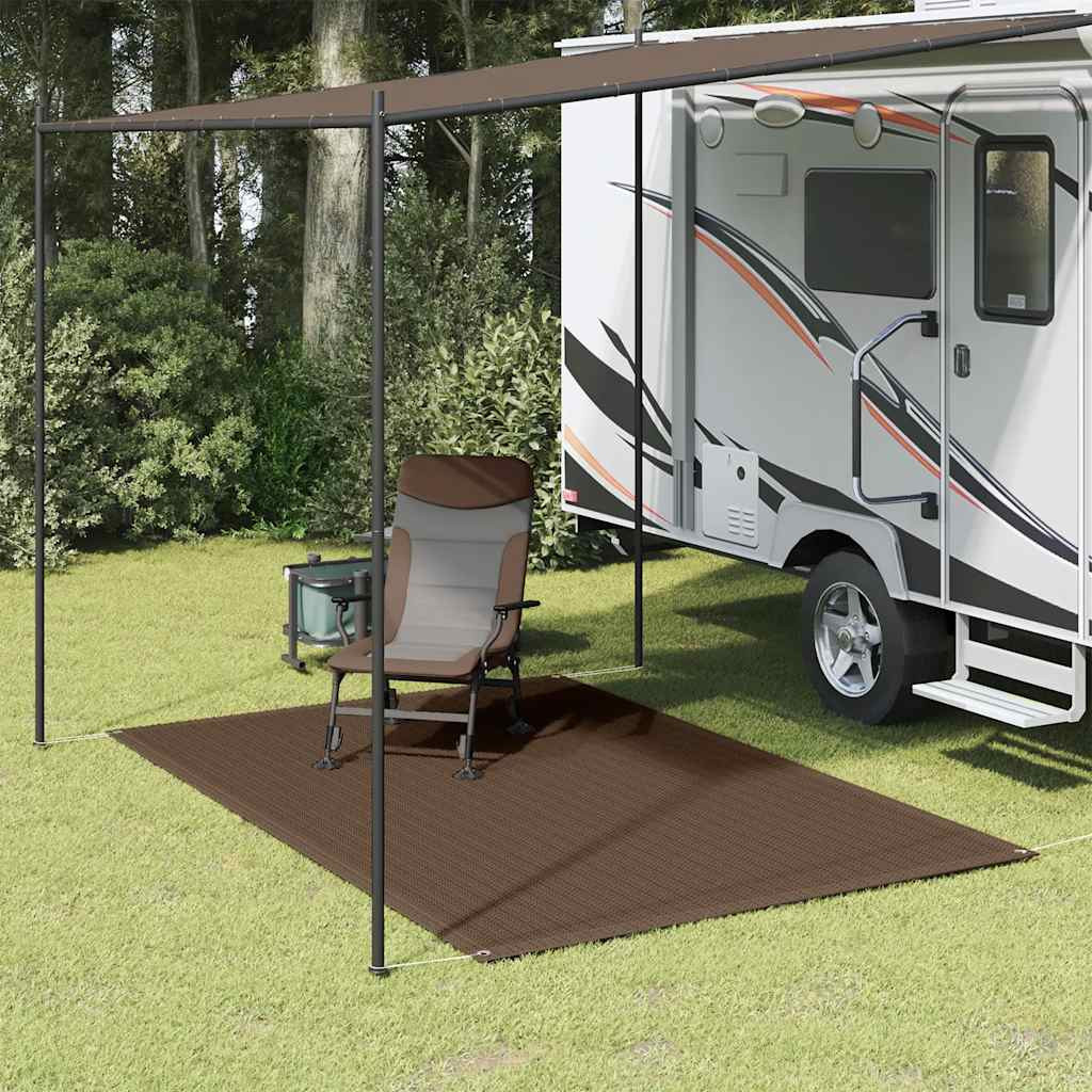 vidaXL Zeltteppich 250x300 cm Braun