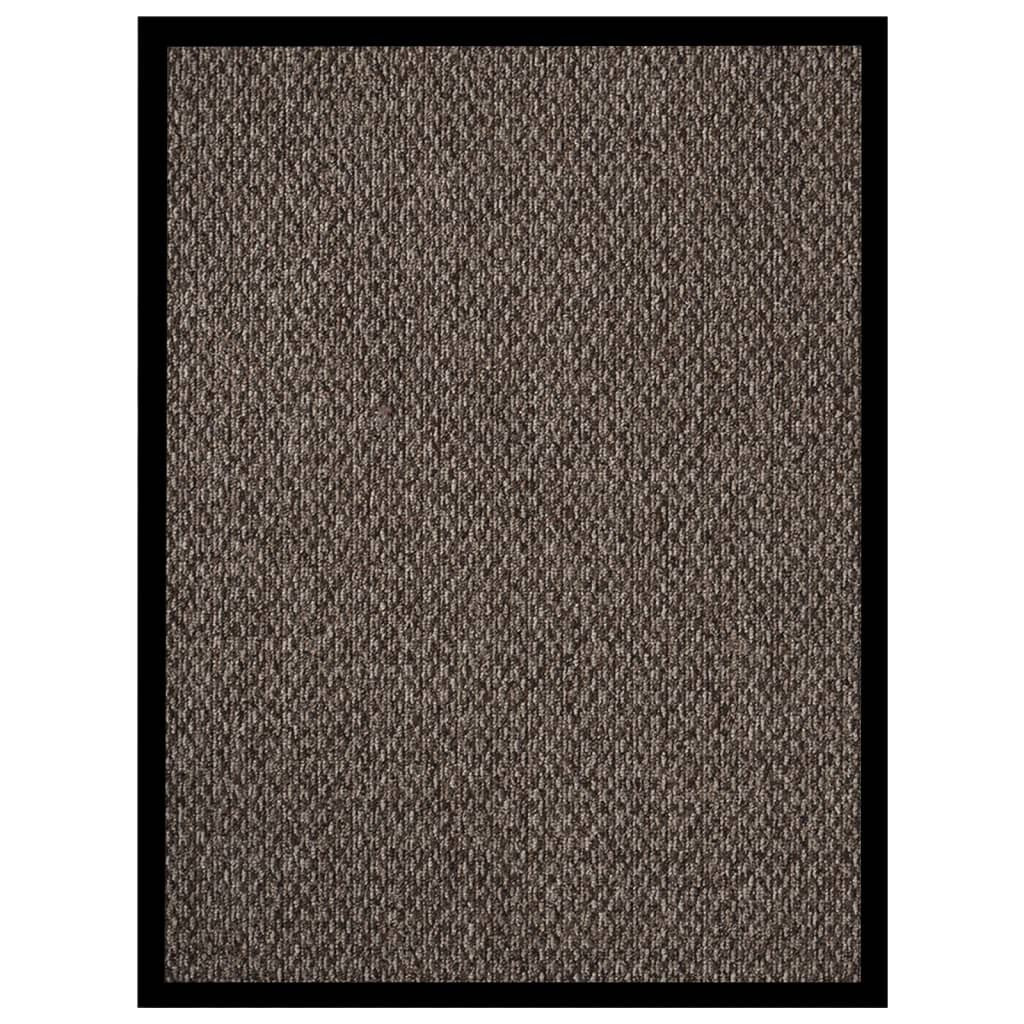 vidaXL Fußmatte Beige 60x80 cm