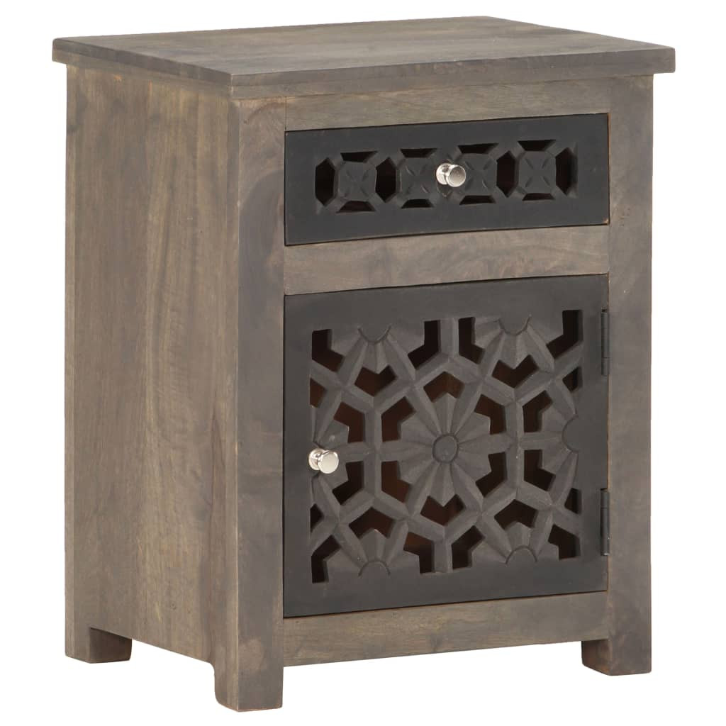 vidaXL Nachttisch 40×30×50 cm Mango Massivholz