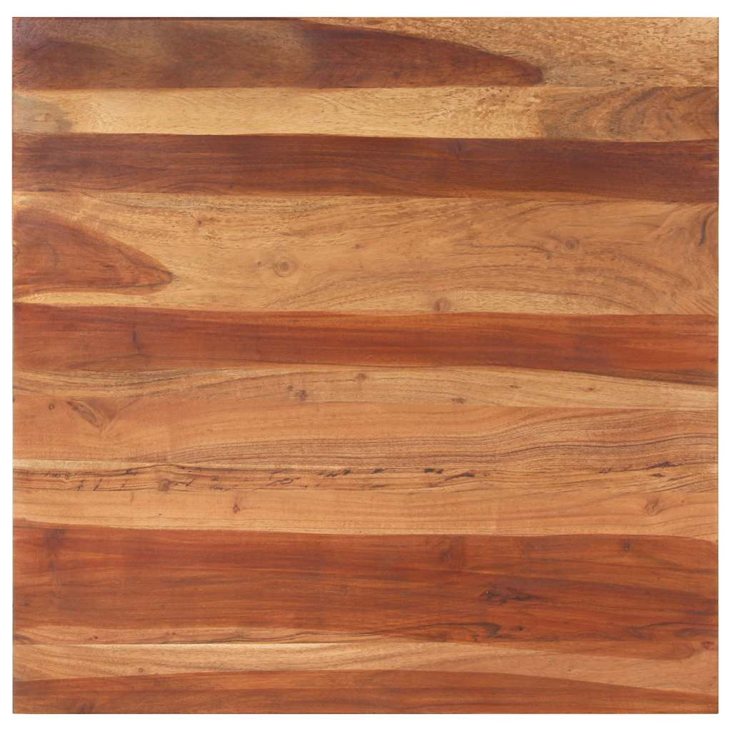vidaXL Tischplatte Massivholz Palisander 15-16 mm 80×80 cm