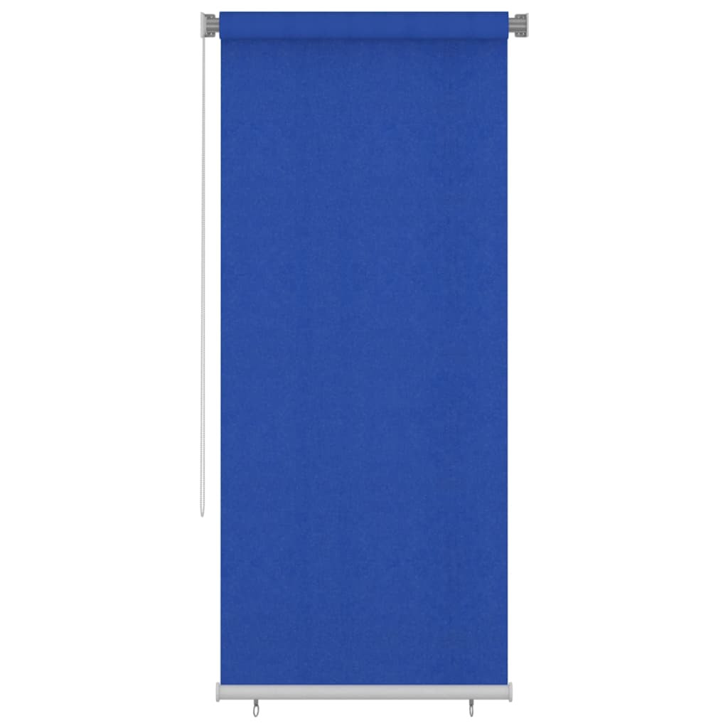 vidaXL Außenrollo 105 (B) x 230 (H) cm Blau HDPE