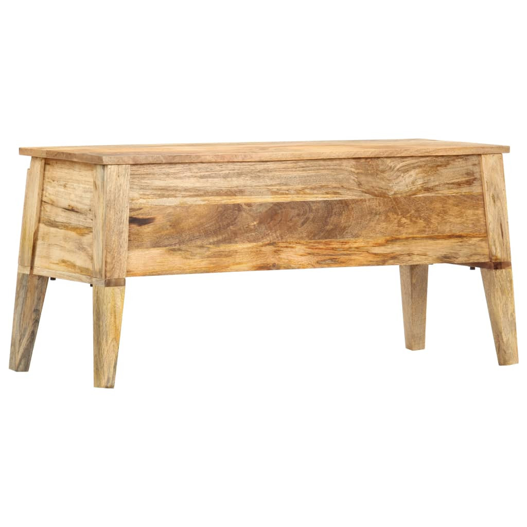 vidaXL Aufbewahrungstruhe 99 x 35 x 48 cm Massivholz Mango