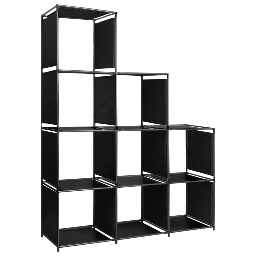 vidaXL Stufenregal 130×45×170 cm Stoff