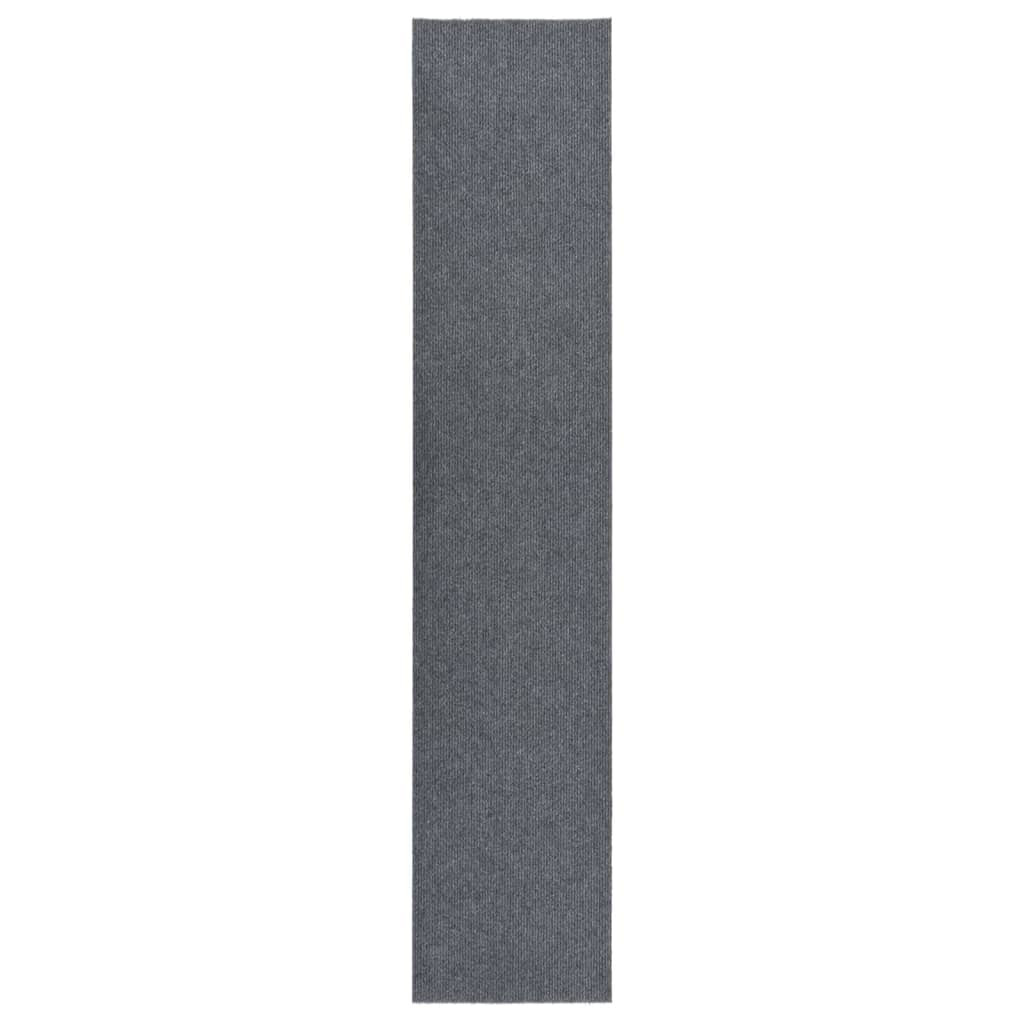 vidaXL Schmutzfangläufer 100x500 cm Grau
