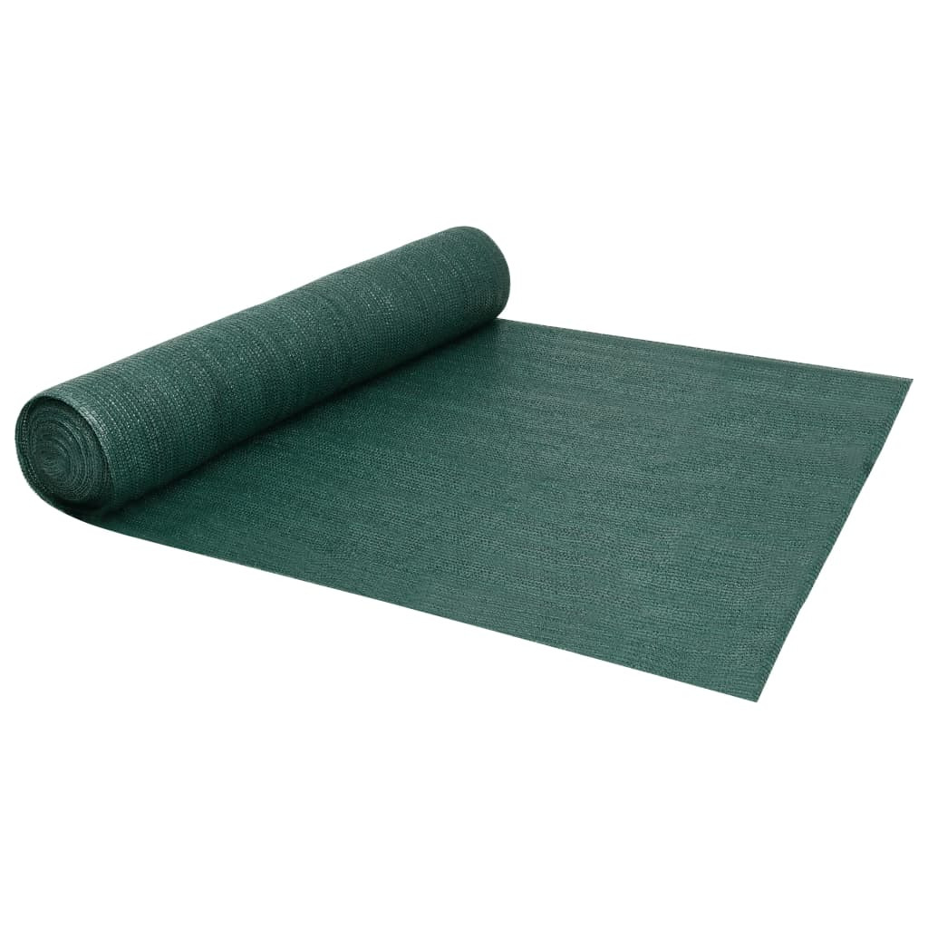 vidaXL Zaunblende Grün 1,5x50 m HDPE 150 g/m²
