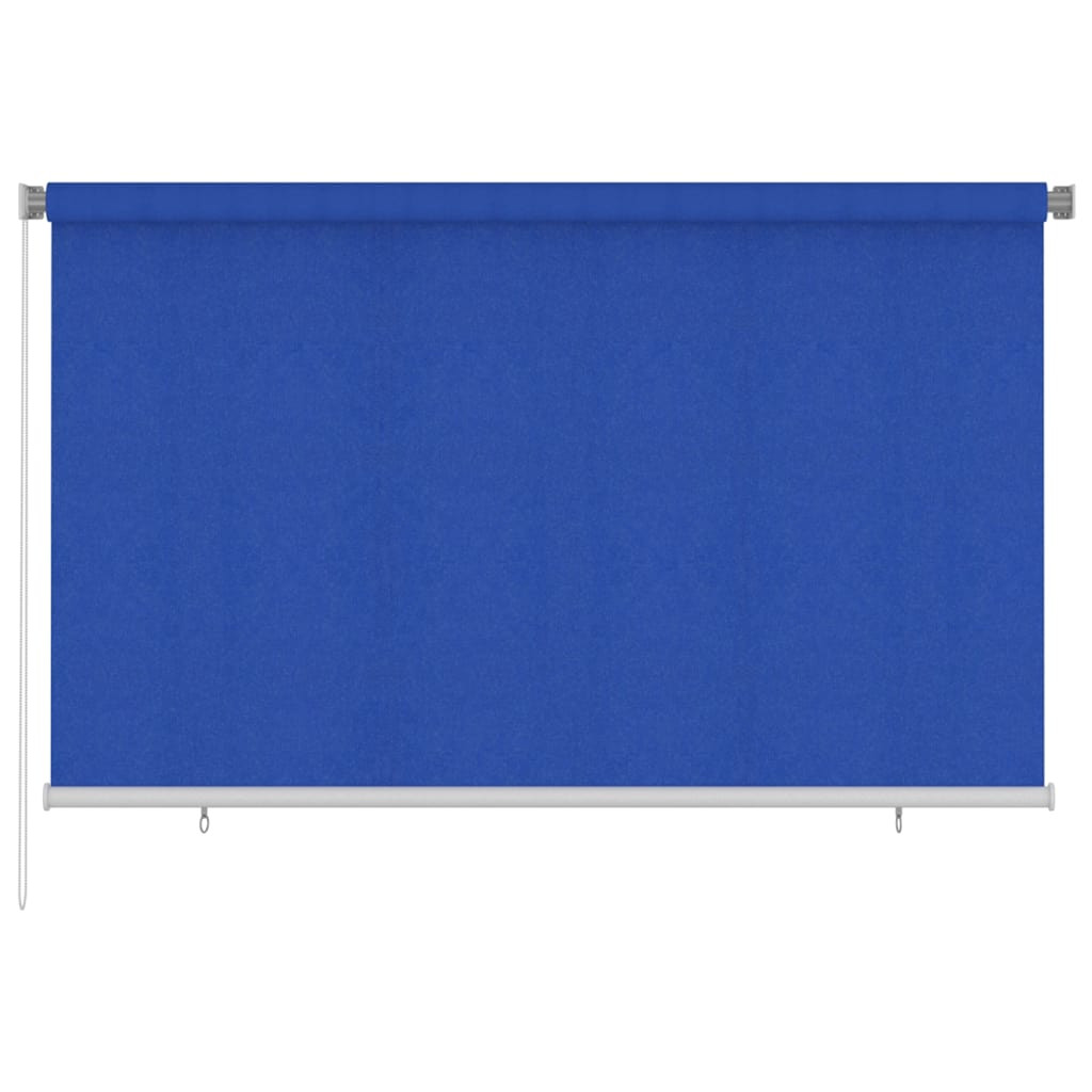 vidaXL Außenrollo 245 (B) x 140 (H) cm Blau HDPE
