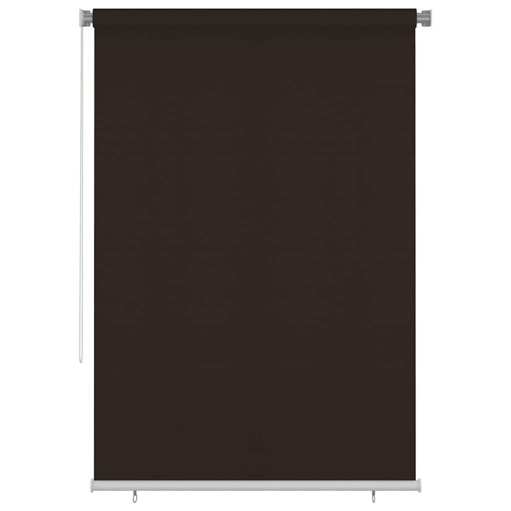 vidaXL Außenrollo 165 (B) x 230 (H) cm Braun HDPE