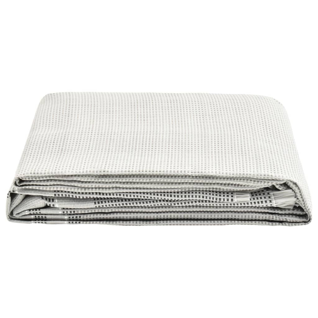 vidaXL Zeltteppich 300x250 cm Grau