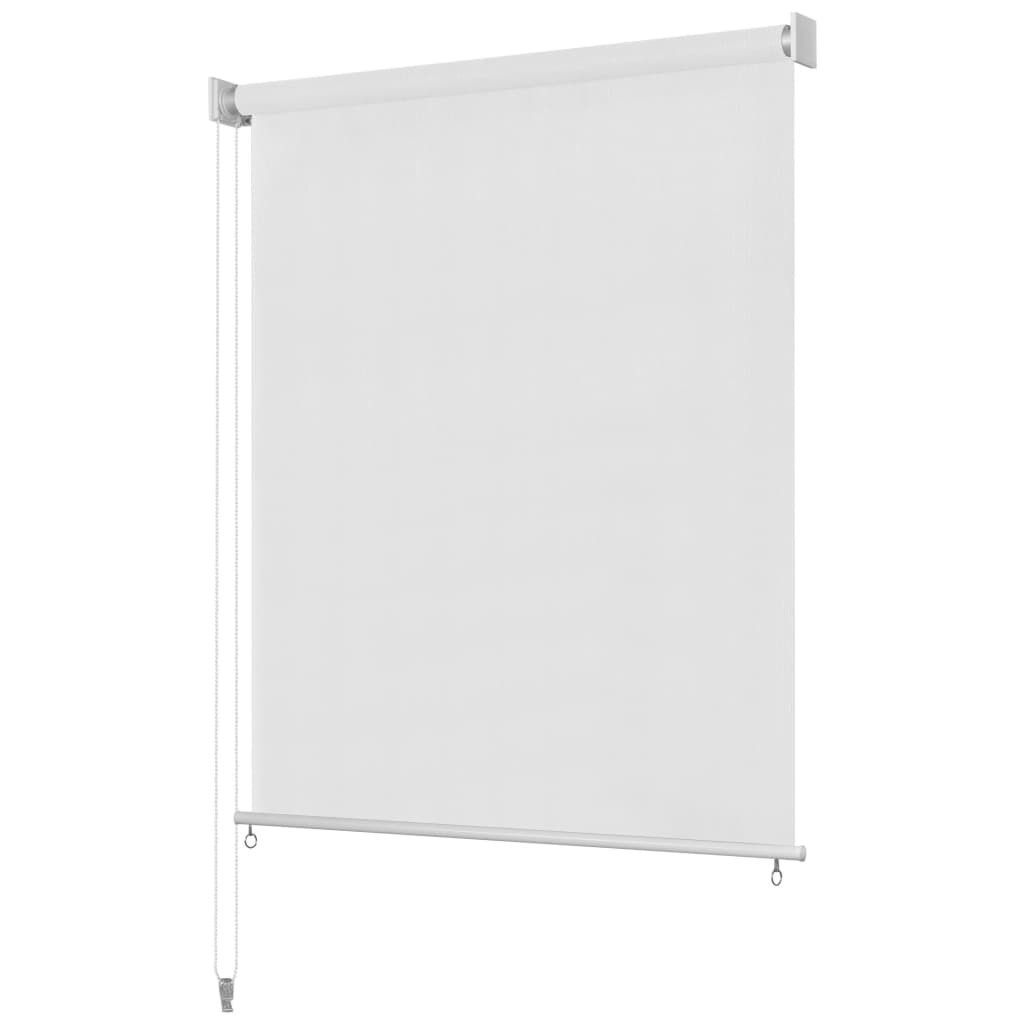 vidaXL Außenrollo 145 (B) x 230 (H) cm Weiß