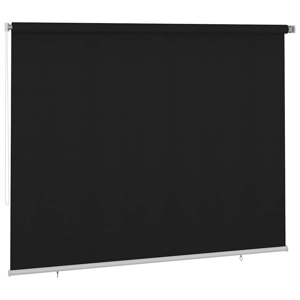 vidaXL Außenrollo 305 (B) x 230 (H) cm Schwarz
