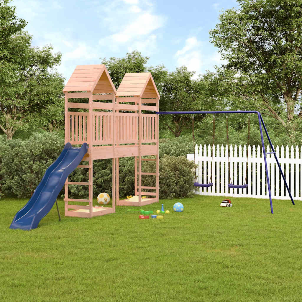 vidaXL Spielturm Massivholz Douglasie