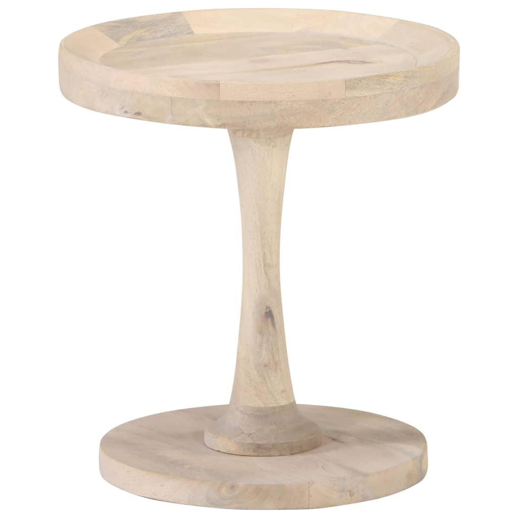 vidaXL Beistelltisch Ø40x45 cm Mango Massivholz