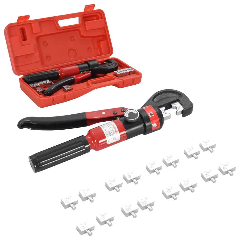 vidaXL Hydraulische Crimpzange 4-6-8-10-16-25-35-70 mm²