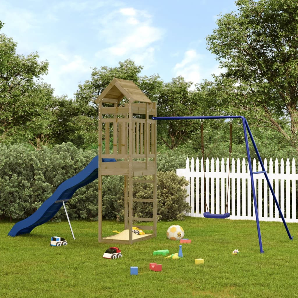 vidaXL Spielturm Imprägniertes Kiefernholz