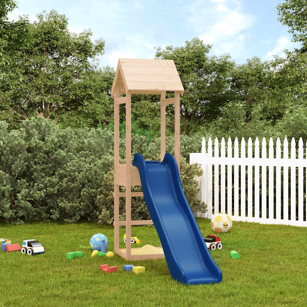 vidaXL Spielturm Massivholz Kiefer
