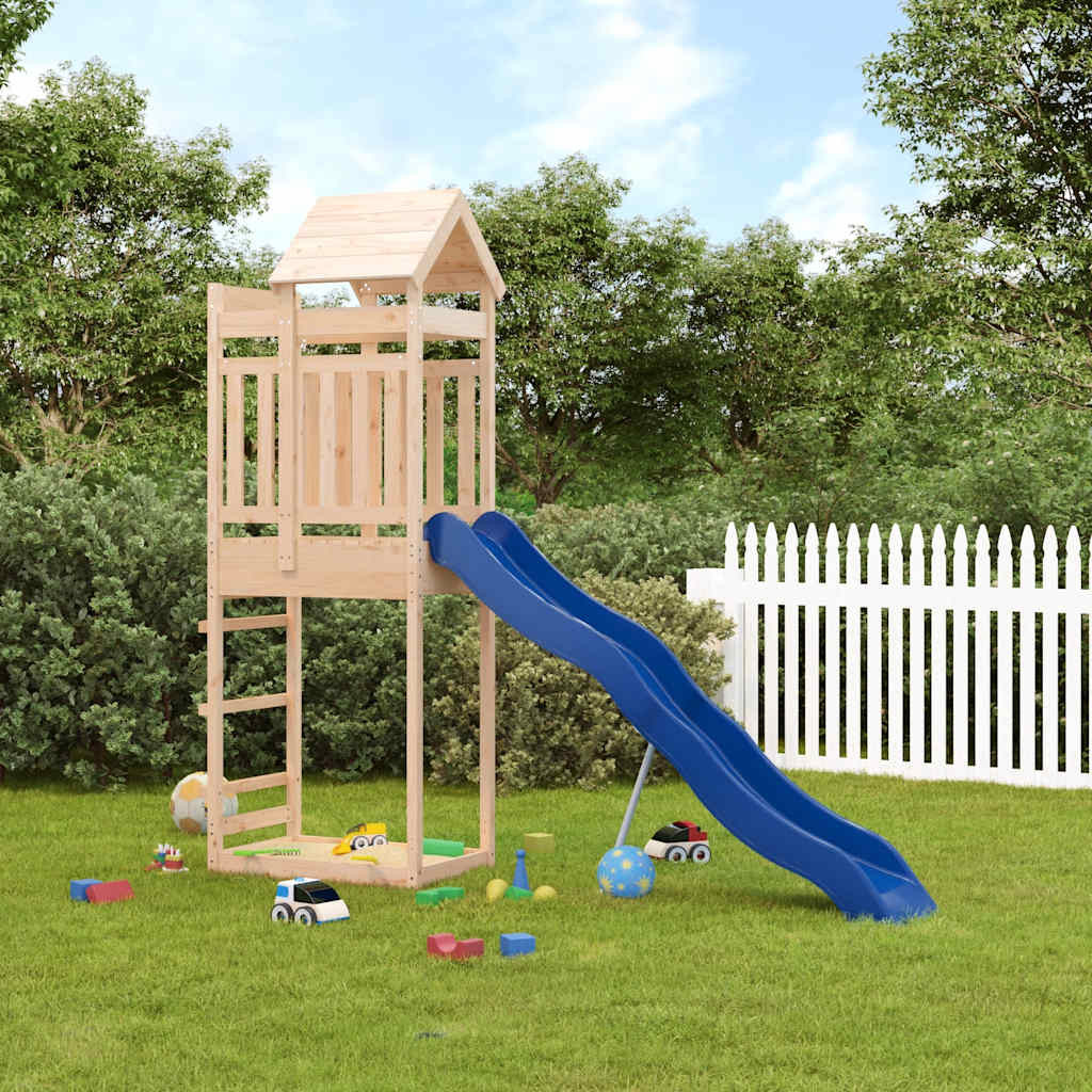 vidaXL Spielturm Massivholz Kiefer