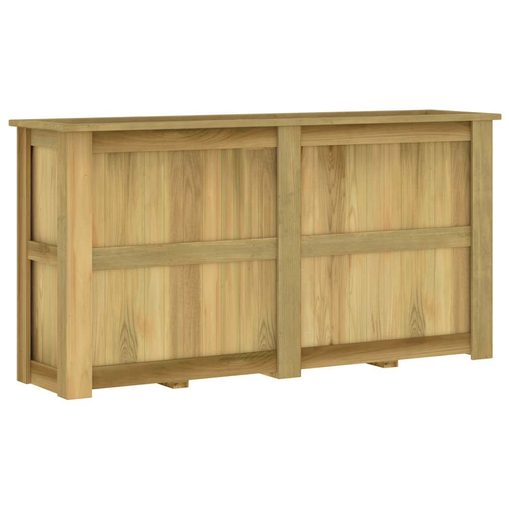 vidaXL Hochbeet 196 x 50 x 100 cm Kiefernholz Imprägniert