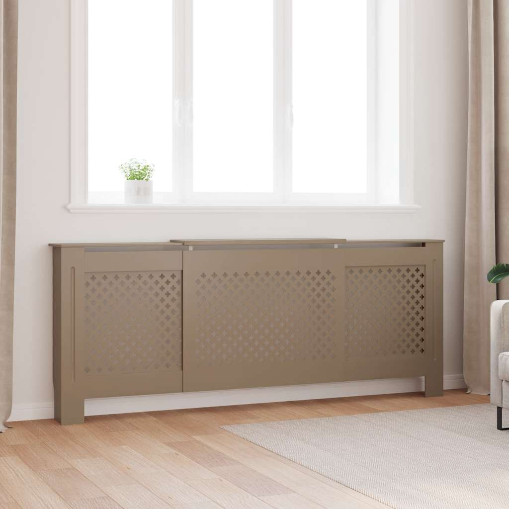 vidaXL MDF Heizkörperverkleidung 205 cm