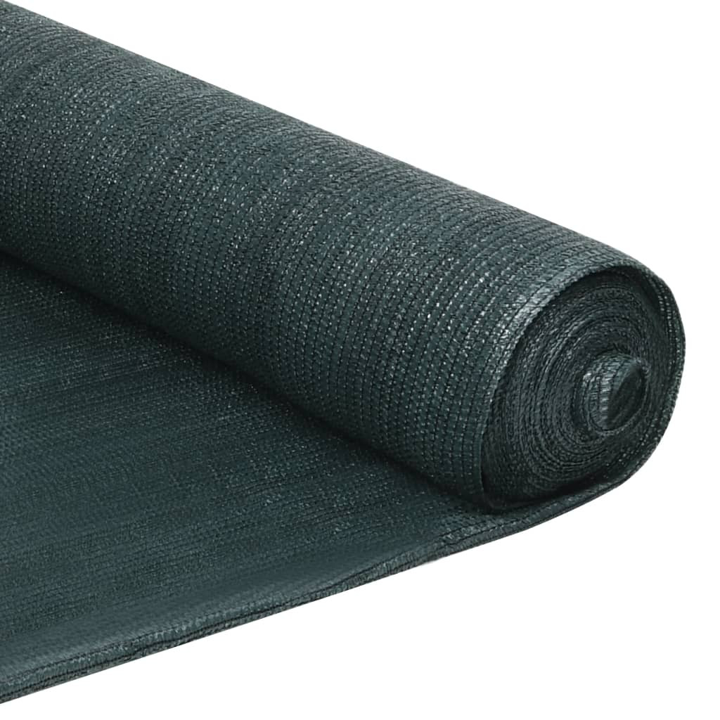 vidaXL Sichtschutznetz HDPE 2x25 m Grün