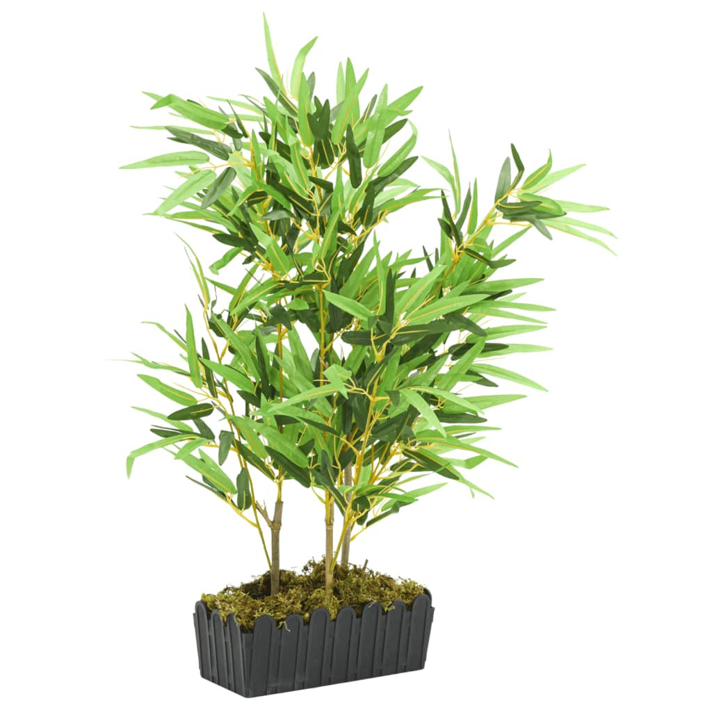 vidaXL Bambusbaum Künstlich 500 Blätter 80 cm Grün