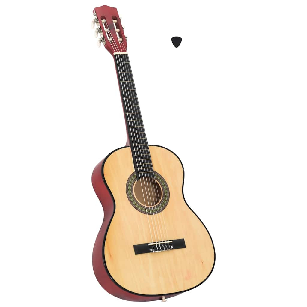 vidaXL Klassische Gitarre für Anfänger und Kinder 3/4 36" Lindenholz