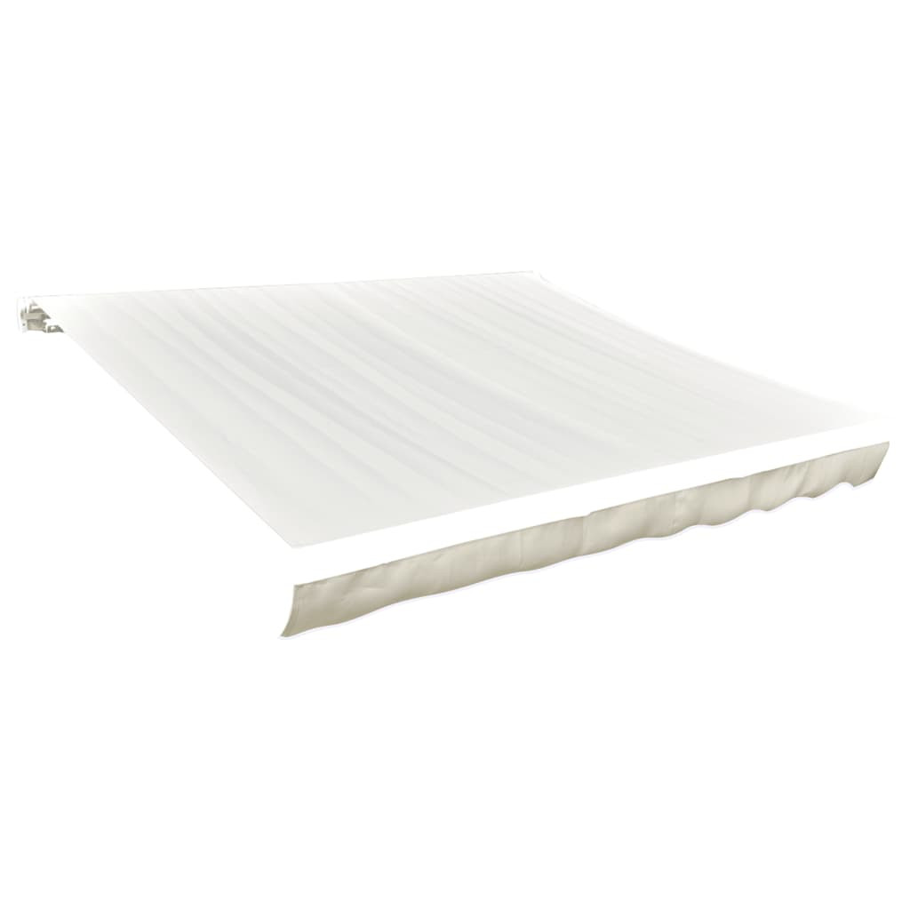 vidaXL Ersatzstoff für Markise Creme 4,5x3 m Polyester