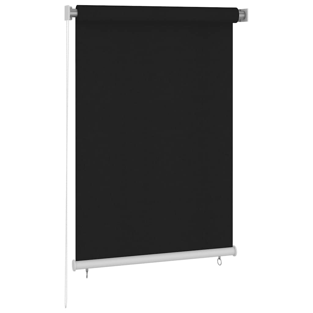 vidaXL Außenrollo 105 (B) x 140 (H) cm Schwarz