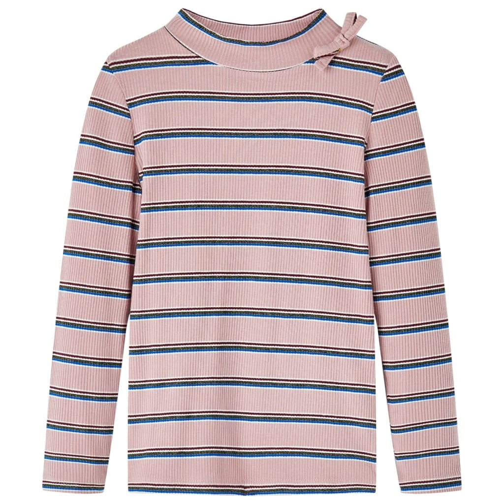 Kinder-Langarmshirt Hellrosa 140