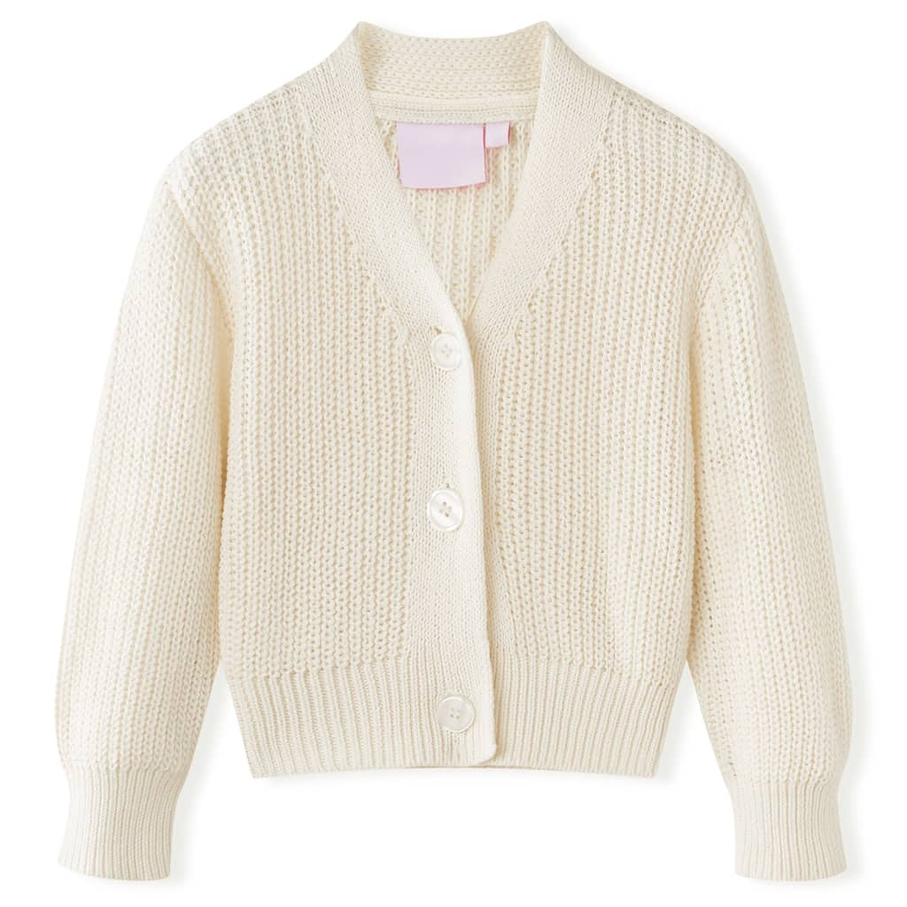 Kinder-Strickjacke Schneeweiß 116